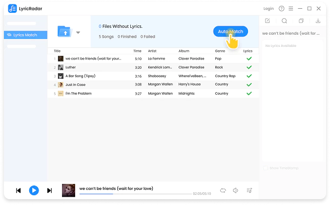 LyricRadar - 歌词查找工具[Windows][$19.99→0]-反斗限免