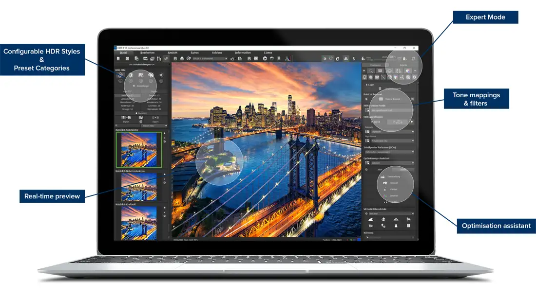 Franzis HDR Projects 10 – 照片曝光修复工具[Windows][$69→0]
