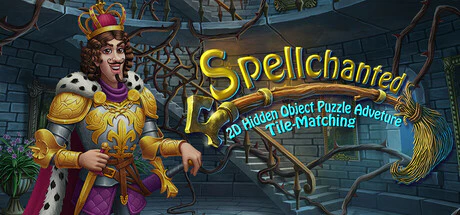 免费获取 Steam 游戏 Spellchanted 2D Hidden Object Puzzle Adveture Tile-Matching[Windows、macOS]