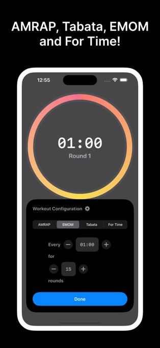 PerfectWOD Timer - 锻炼计时器[iOS][内购限免]