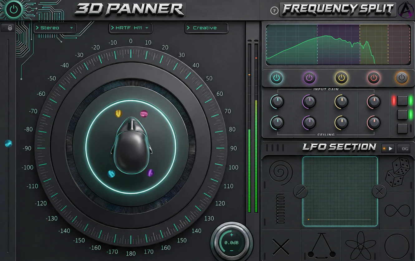 限时免费获取音频插件 3D Panner[Windows、macOS]