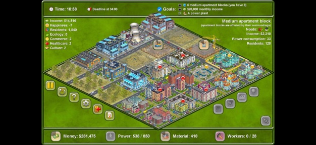 Megapolis - 模拟城市规划建设游戏[iOS][美区 $3.99→0]