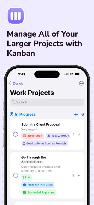 Doneit - 项目、任务管理工具[macOS、iOS、Apple Watch][内购限免]
