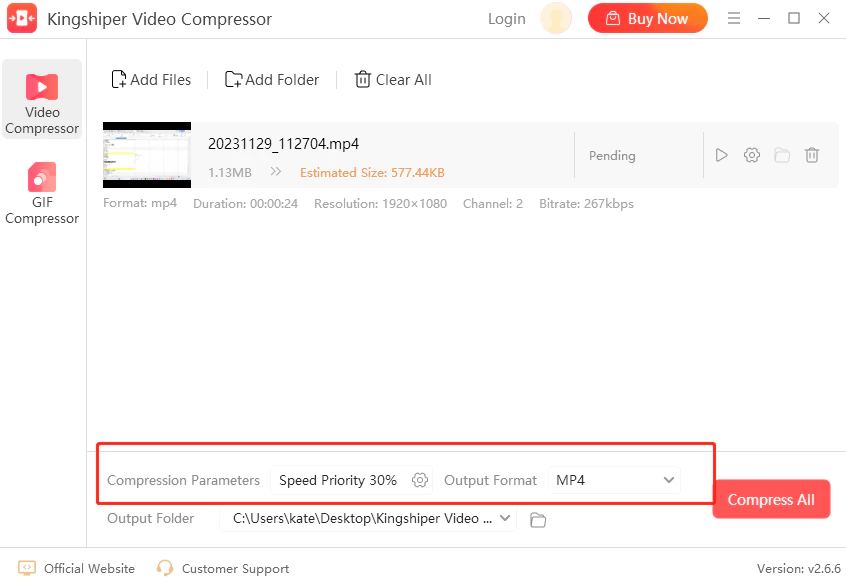 Kingshiper Video Compressor - 视频压缩工具[Windows][$12→0]