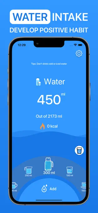 Water Now - 喝水跟踪提醒工具[iOS、Apple Watch][内购限免]