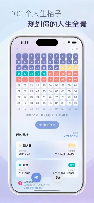 Rich Life - 剩余时间人生规划[iOS][内购限免]