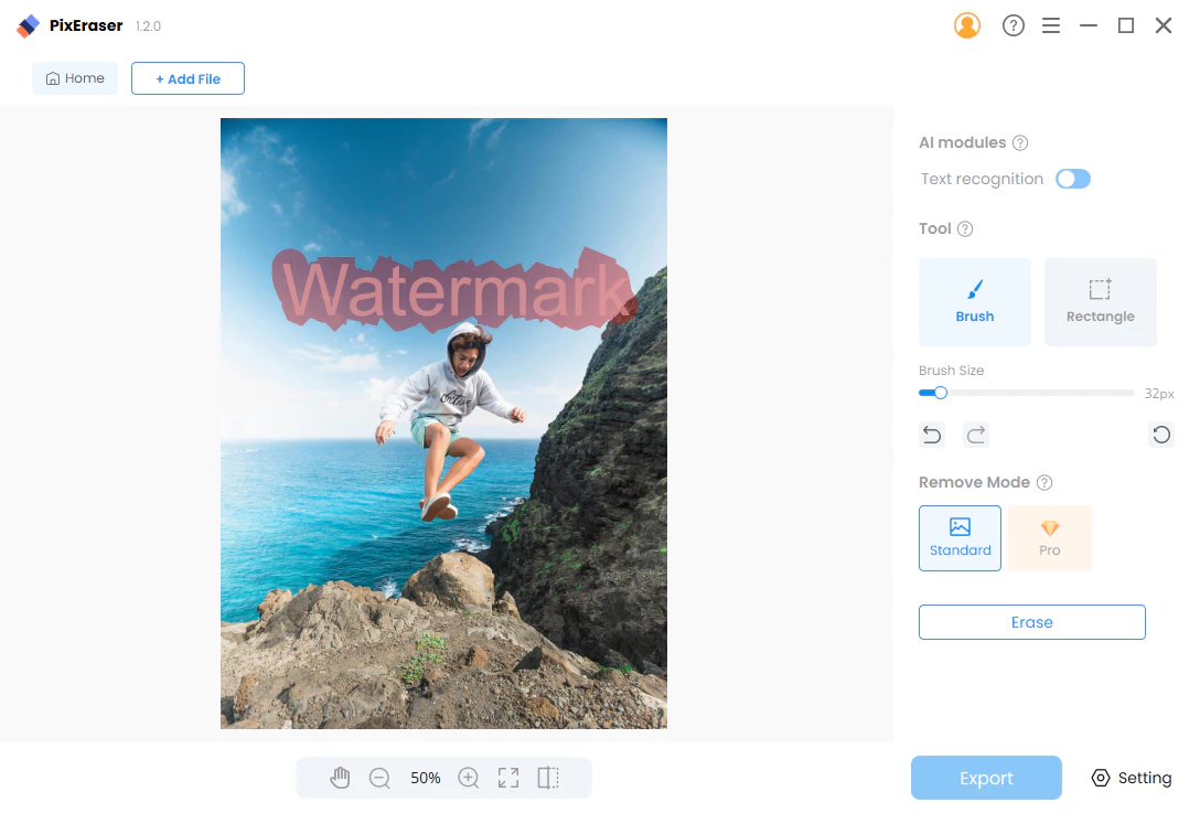 PixEraser Watermark Remover - 水印去除工具[Windows][$19.99→0]