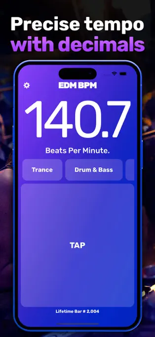 EDM BPM - BPM 计数器[iOS][内购限免]