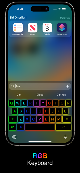 RGB Keyboard - 彩灯键盘[iOS][￥12→0]