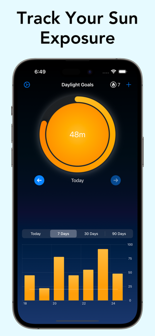 Daylight Goals - 享受阳光[iPhone、Apple Watch][内购限免]