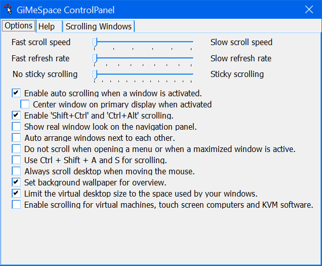 GiMeSpace Desktop Extender 1D - 桌面扩展工具[Windows][$15→0]
