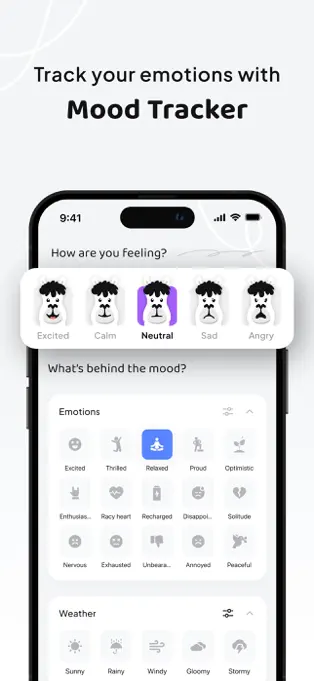 Moodllama - 情绪记录日记本[iOS][内购限免]