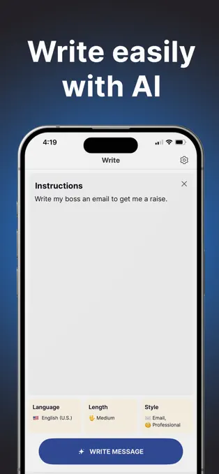 Boss AI - AI 邮件写作助手[iOS][美区内购限免]