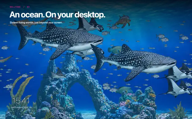 Walltank - 水族馆动态壁纸[Windows、macOS][美区内购限免]