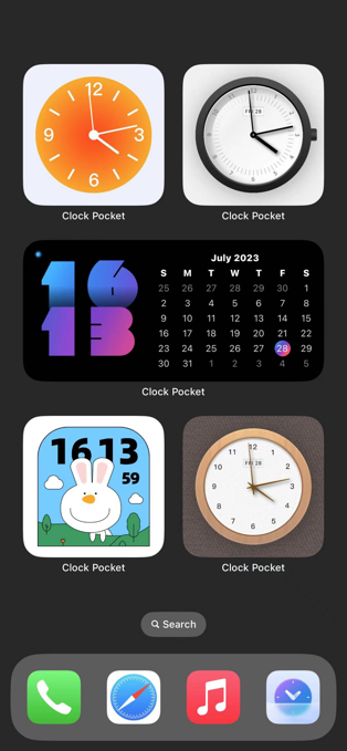 口袋时钟 - 全屏时钟显示工具[iOS][内购限免]