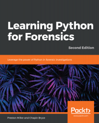 免费获取电子书 Learning Python for Forensics - Second Edition[$35.99→0]