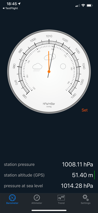 Barometer & Altimeter Pro - 专业气压计和高度计[iOS][内购限免]
