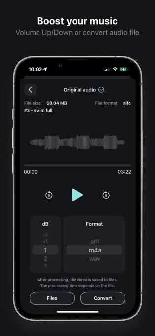 Volume Booster or Reduction - 音频、视频音量调节器[iPhone][内购限免]