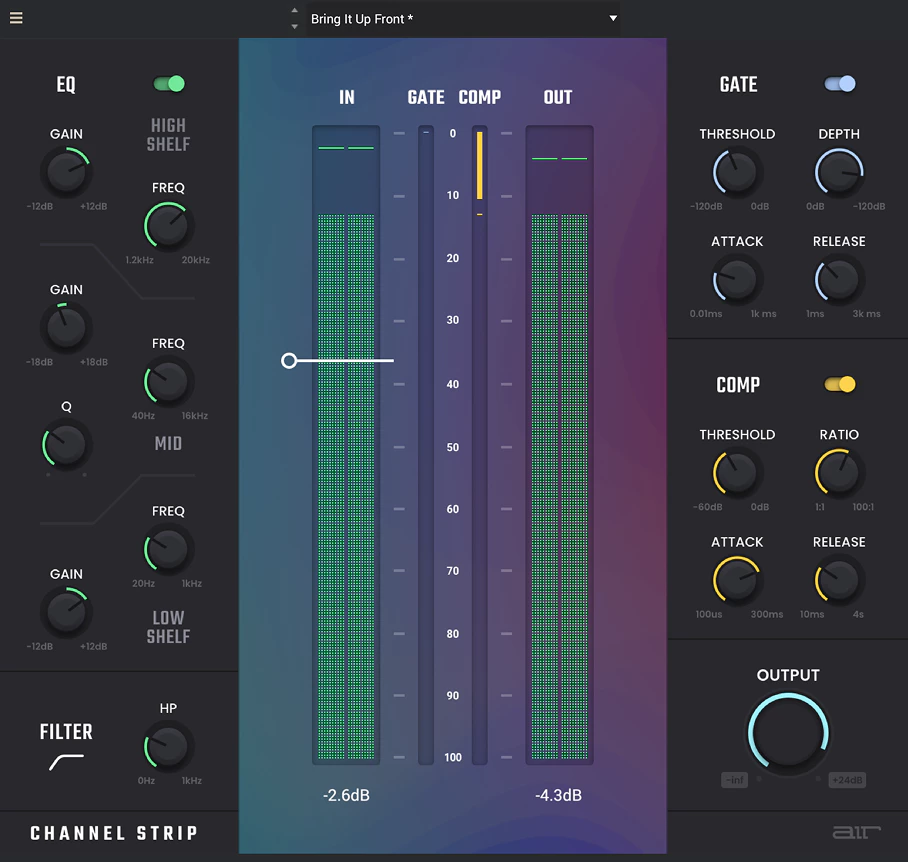 限时免费获取音频插件 AIR Channel Strip[Windows、macOS]-反斗限免