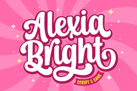 限时免费获取字体 Alexia Bright[Windows、macOS][$14→0]-反斗限免