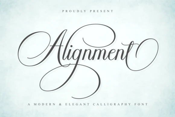 限时免费获取字体 Alignment[Windows、macOS][$16→0]