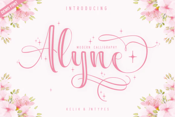 限时免费获取字体 Alyne Demo Font[Windows、macOS]
