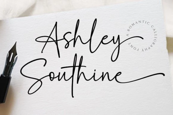 限时免费获取字体 Ashley Southine Font[Windows、macOS]-反斗限免