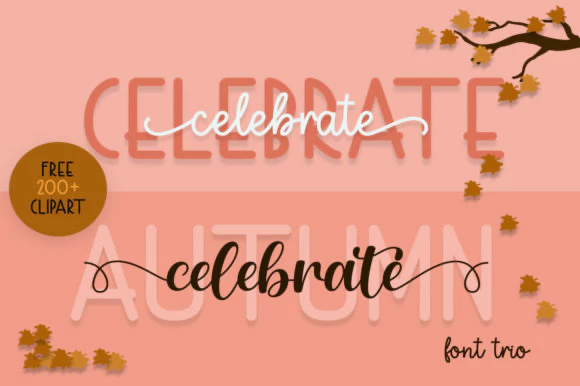 限时免费获取字体 Autumn Celebrate[Windows、macOS][$17→0]