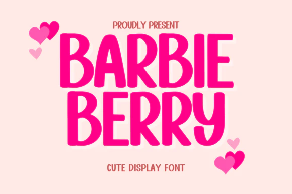 限时免费获取字体 Barbie Berry[Windows、macOS][$15→0]