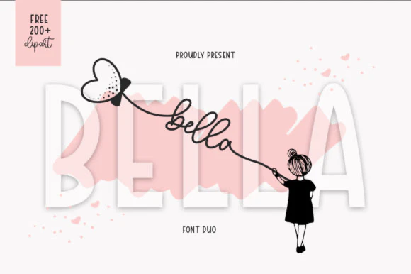 限时免费获取字体 Bella[Windows、macOS][$15→0]-反斗限免