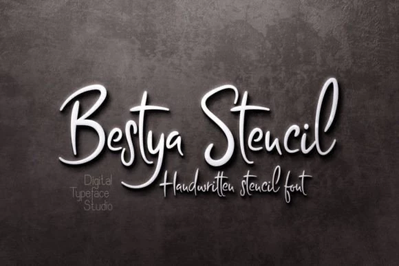 限時(shí)免費(fèi)獲取字體 Bestya Stencil[Windows、macOS][$14→0]