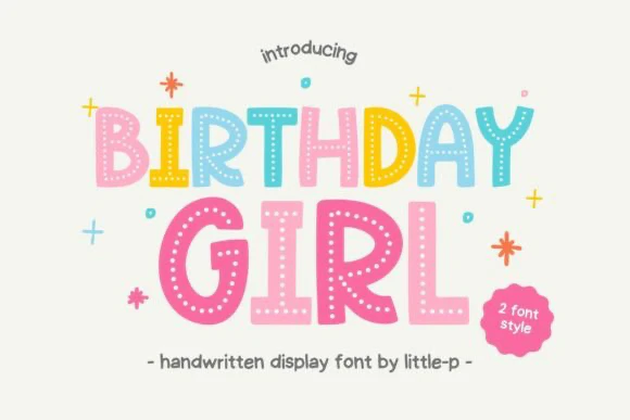 限时免费获取字体 Birthday Girl[Windows、macOS][$10→0]