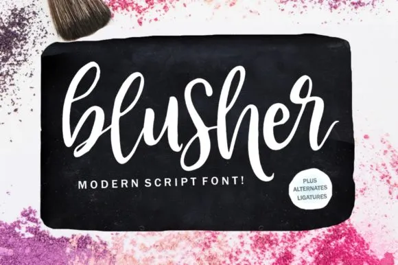 限时免费获取字体 Blusher Font[Windows、macOS]