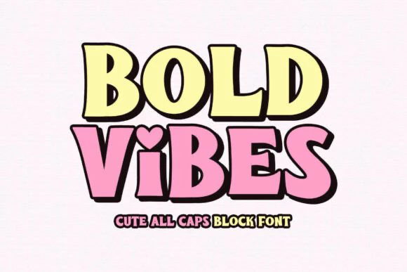 限时免费获取字体 Bold Vibes Font[Windows、macOS][$12→0]