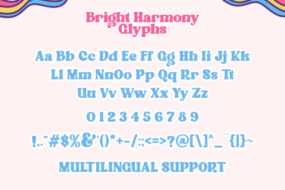 免费获取字体 Bright Harmony Font[Windows、macOS]