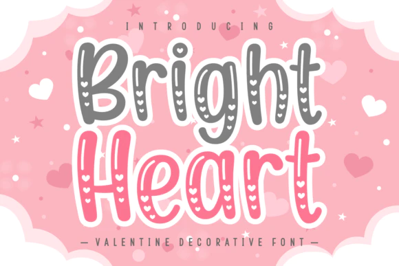 限时免费获取字体 Bright Heart Font Font[Windows、macOS]
