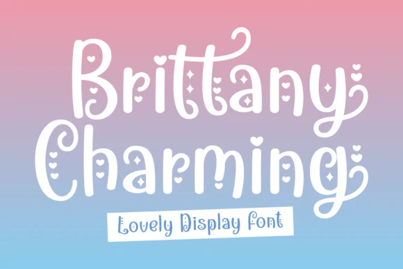 限时免费获取字体 Brittany Charming[Windows、macOS][$18→0]