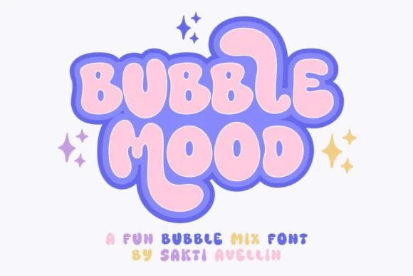 限时免费获取字体 Bubble Mood[Windows、macOS][$13→0]