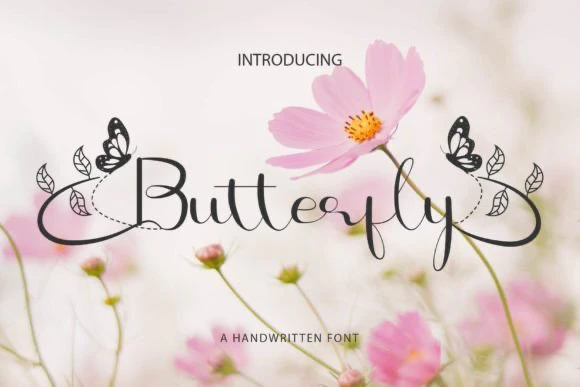 限时免费获取字体 Butterfly Font[Windows、macOS]