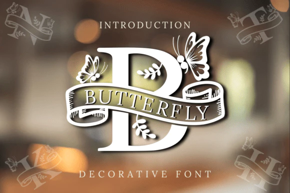 限时免费获取字体 Butterfly Monogram[Windows、macOS][$40→0]