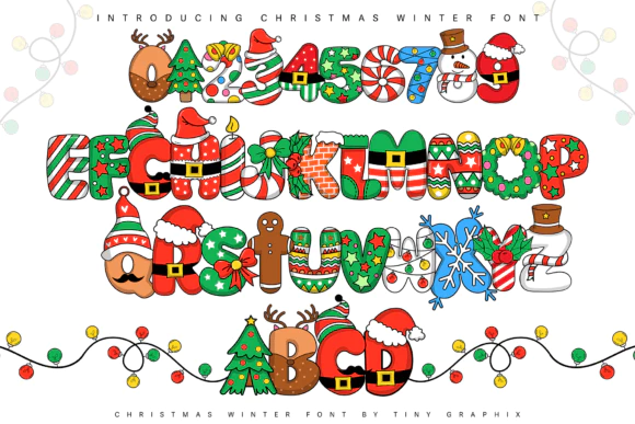 限时免费获取字体 Christmas Winter[Windows、macOS][$6.99→0]