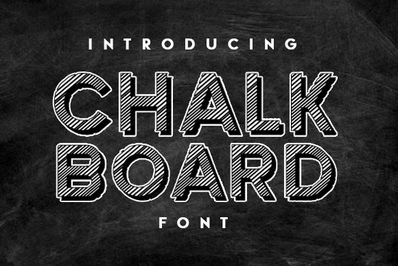 限时免费获取字体 Chalk Board[Windows、macOS][$6.99→0]