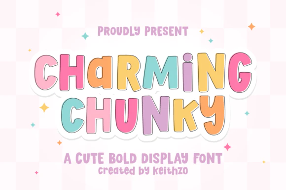 限时免费获取字体 Charming Chunky[Windows、macOS][$10→0]