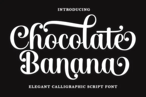 限时免费获取字体 Chocolate Banana[Windows、macOS][$14→0]