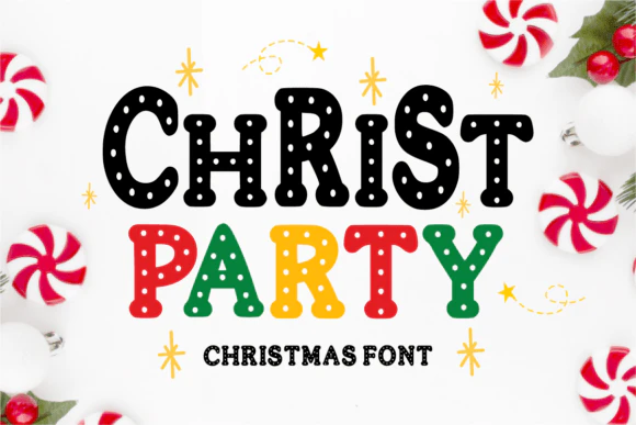 限时免费获取字体 Christ Party Font[Windows、macOS]