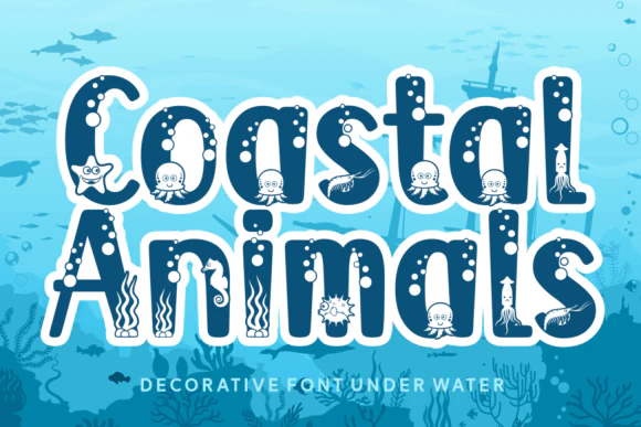 限时免费获取字体 Coastal Animals[Windows、macOS]