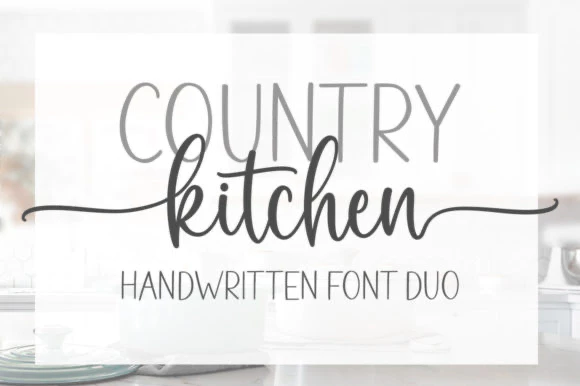 限时免费获取字体 Country Kitchen Font[Windows、macOS]-反斗限免
