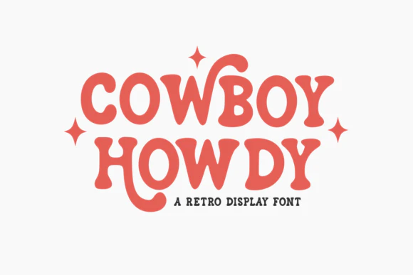 限时免费获取字体 Cowboy Howdy[Windows、macOS][$13→0]-反斗限免