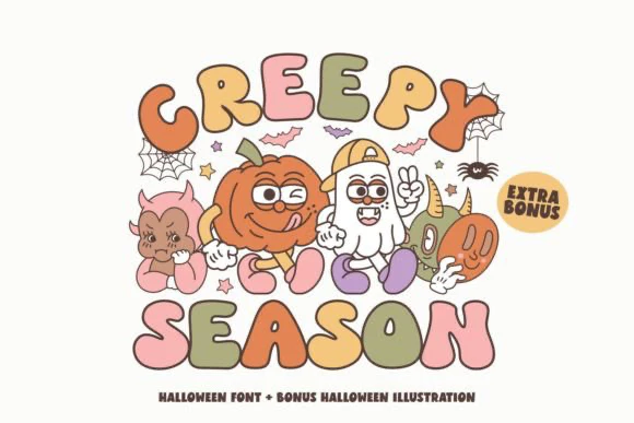 免费获取字体 Creepy Season Font[Windows、macOS]