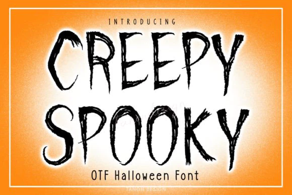 限时免费获取字体 Creepy Spooky[Windows、macOS][$20→0]